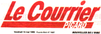 Article du Courrier Picard du 14 mai 1999